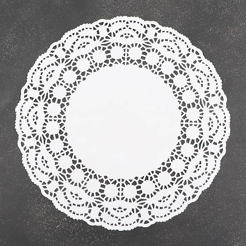 レースペーパー ドイリーC 240径 100枚入 94182 1袋(ご注文単位1袋)【直送品】