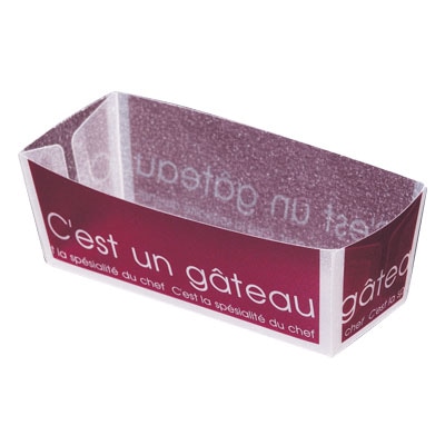 cotta ホワイティミニパウンドトレー  6077　ブランルージュ 50枚/束（ご注文単位1束）【直送品】