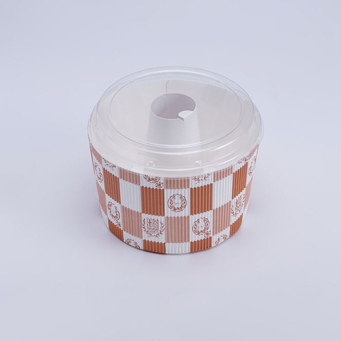 cotta シフォンカップ ペット蓋付 SC841A 6142 エンブレム白 50組/セット(ご注文単位1セット)【直送品】