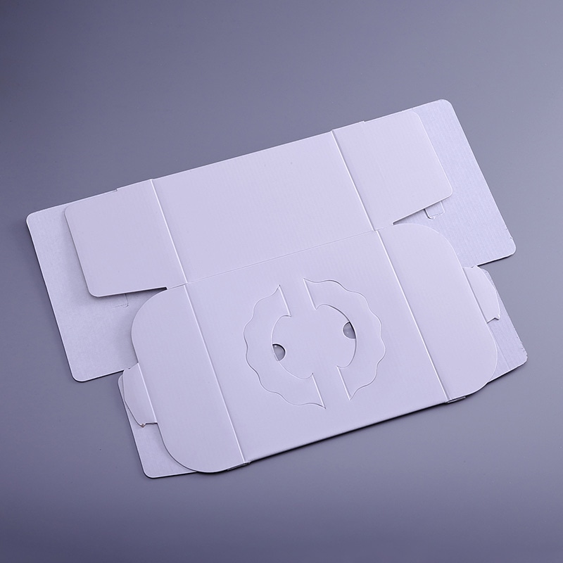 cotta E段デコ箱　C-02E5D　トレーなし  7760　プレスコート　白 10枚/束（ご注文単位1束）【直送品】