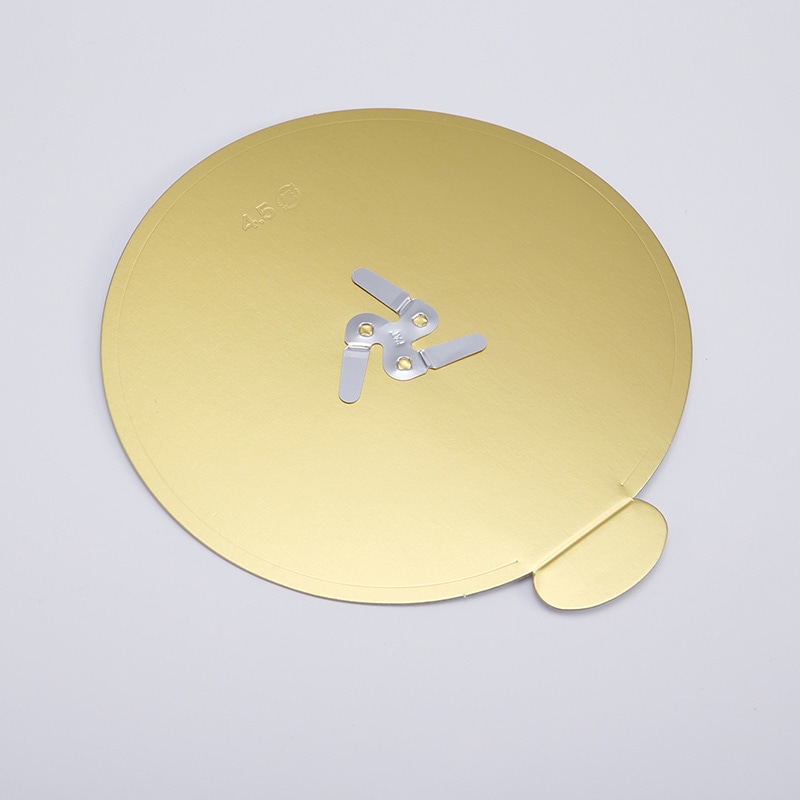 cotta 丸型金トレー 4.5号 57131 10枚/束（ご注文単位1束）【直送品】