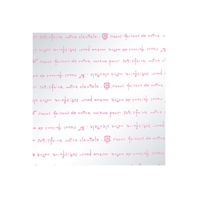 cotta 製菓資材　マットシート 150角 70970　ピンク 100枚/束（ご注文単位1束）【直送品】