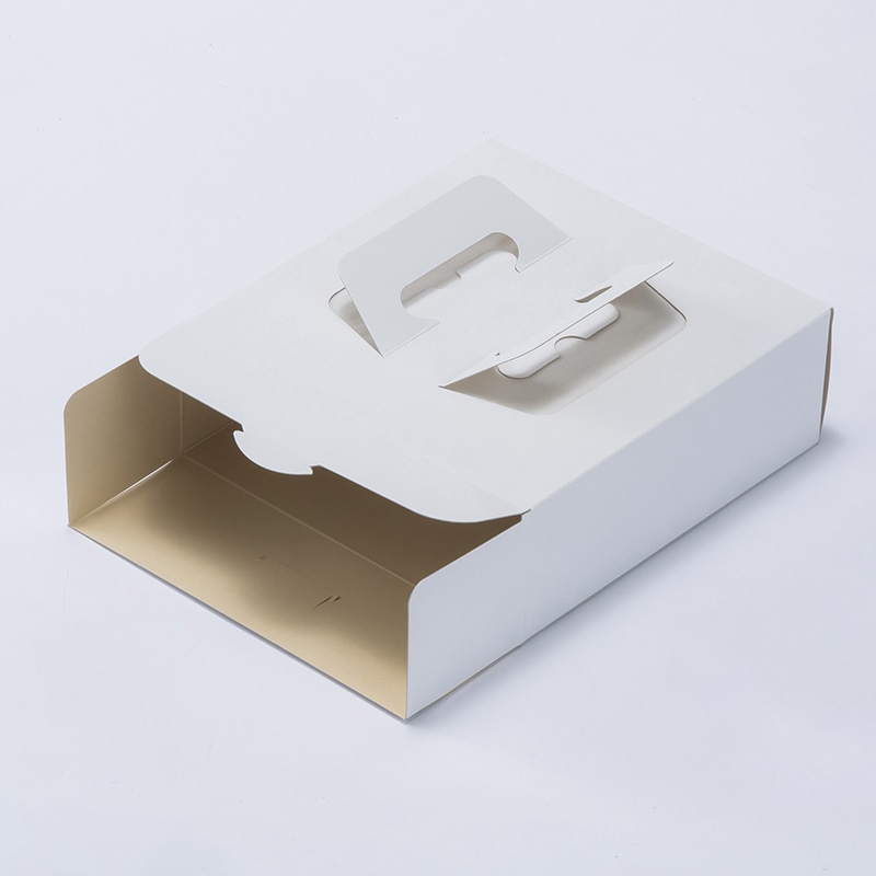 cotta アントルメ用ケースG・キャリー トレーなし 6号 76183 ホワイト 10枚/束(ご注文単位1束)【直送品】