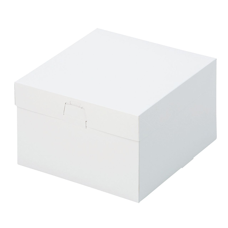 cotta ケーキ箱　ロックBOX　120 212角 76415　プレス 25枚/束（ご注文単位1束）【直送品】