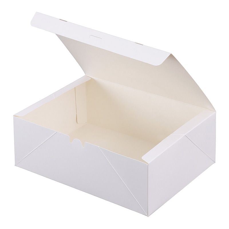 cotta ケーキ箱 白ワンタッチ No8 76526 50枚/束(ご注文単位1束)【直送品】