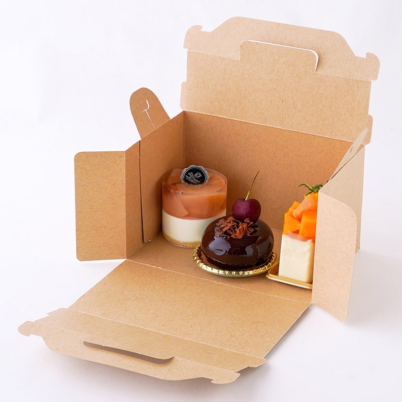 cotta ケーキ箱 105OPL 4×6 76702 ウッズ 50枚/束(ご注文単位1束)【直送品】