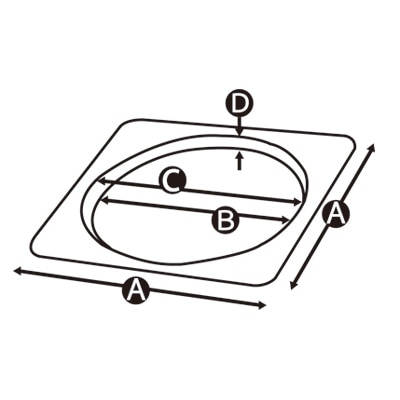 cotta ハイテストトレー 6号 77639 10枚/束（ご注文単位1束）【直送品】
