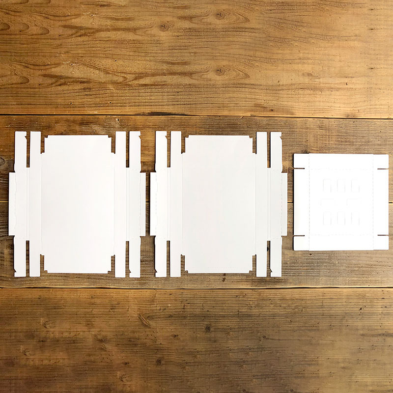 cotta ギフト箱　DG66 #1818 87848　ホワイト 10枚/束（ご注文単位1束）【直送品】