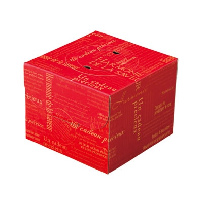 cotta デコ箱 トレーなし 6号 90466 センテンス 10枚/束(ご注文単位1束)【直送品】