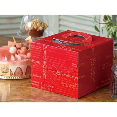 cotta デコ箱 トレーなし 6号 90466 センテンス 10枚/束(ご注文単位1束)【直送品】