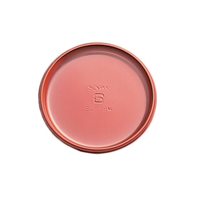 cotta ケーキトレー　SKカラー　SL-78M  92228　ローズレッド 100枚/束（ご注文単位1束）【直送品】