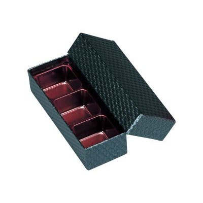 cotta トリュフBOX　3仕切  65258　黒 1個（ご注文単位50個）【直送品】