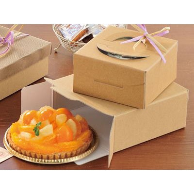 cotta デコ箱 4号 70236 クラフトBOXアントルメ 10枚/束(ご注文単位1束)【直送品】