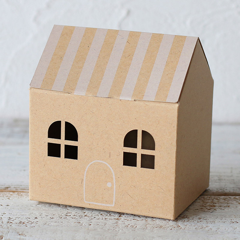 cotta ギフト箱 お菓子のおうち 93923 クラフト 20枚/束