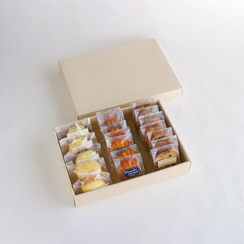 cotta 無地エコギフトBOX　仕切付 L 94923 10枚/束（ご注文単位1束）【直送品】