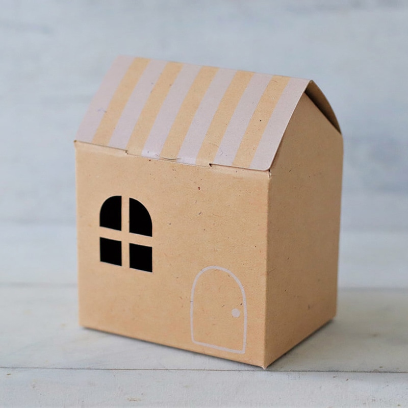 cotta ギフト箱 お菓子のおうち mini 95435 クラフト 20枚/束