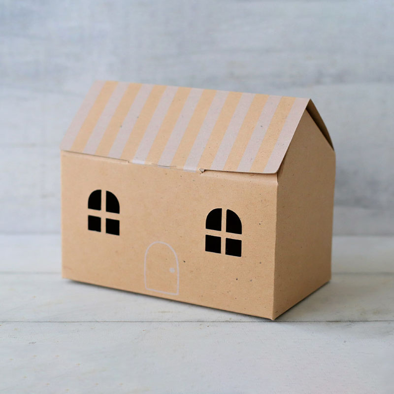 cotta ギフト箱 お菓子のおうち ミニパウンド クラフト 95436 20個/束(ご注文単位1束)【直送品】