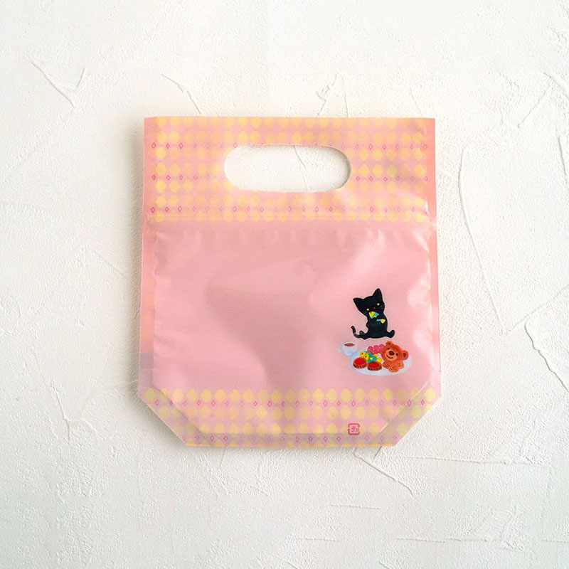 cotta ジッパーバッグ S 95938　くまのパン屋さん 10枚/束（ご注文単位1束）【直送品】