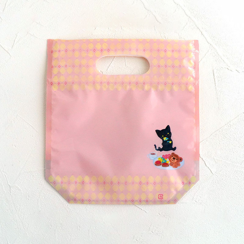 cotta ジッパーバッグ M 95939 くまのパン屋さん 10枚/束(ご注文単位1束)【直送品】