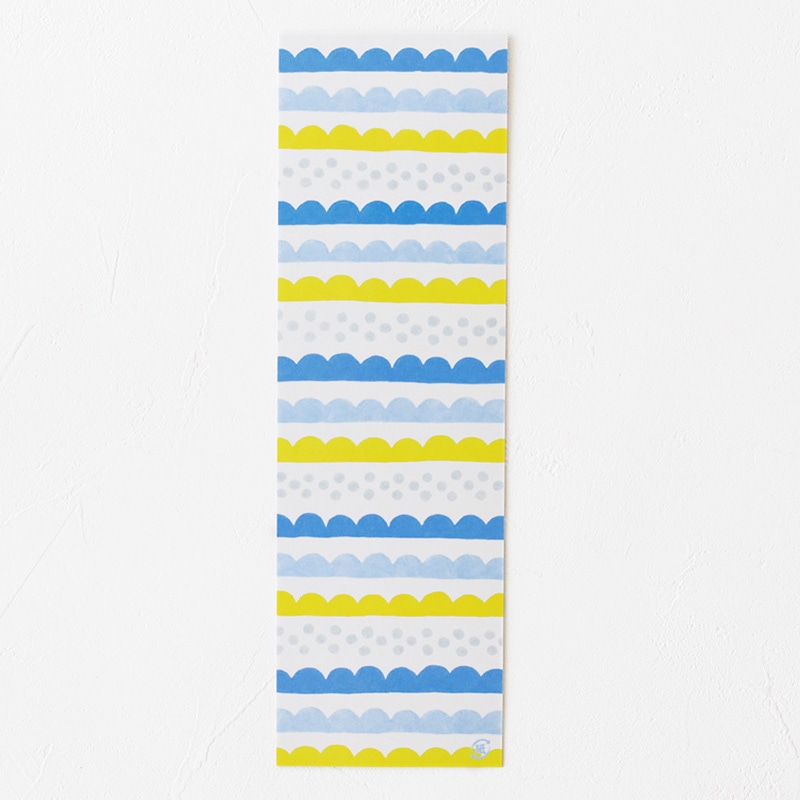 クッキー台紙　なみなみ  97132 100枚/束（ご注文単位1束）【直送品】