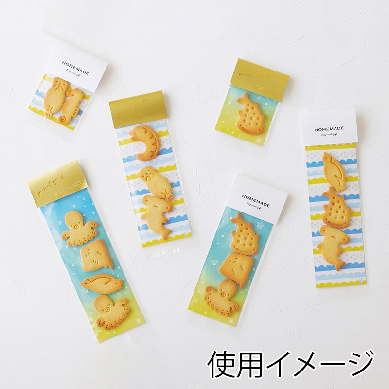 クッキー台紙 海 97133 100枚/束(ご注文単位1束)【直送品】