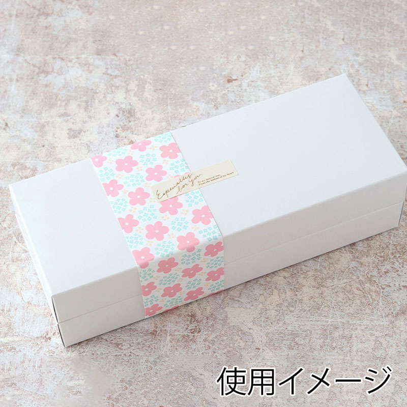 紙帯 北欧花柄 ピンク 98385 50枚/束(ご注文単位1束)【直送品】