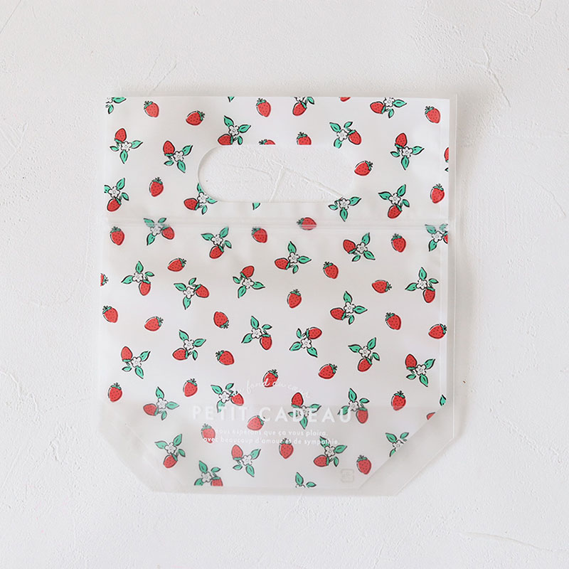 ジッパーバッグ 野いちご S 98544 10枚/束(ご注文単位1束)【直送品】