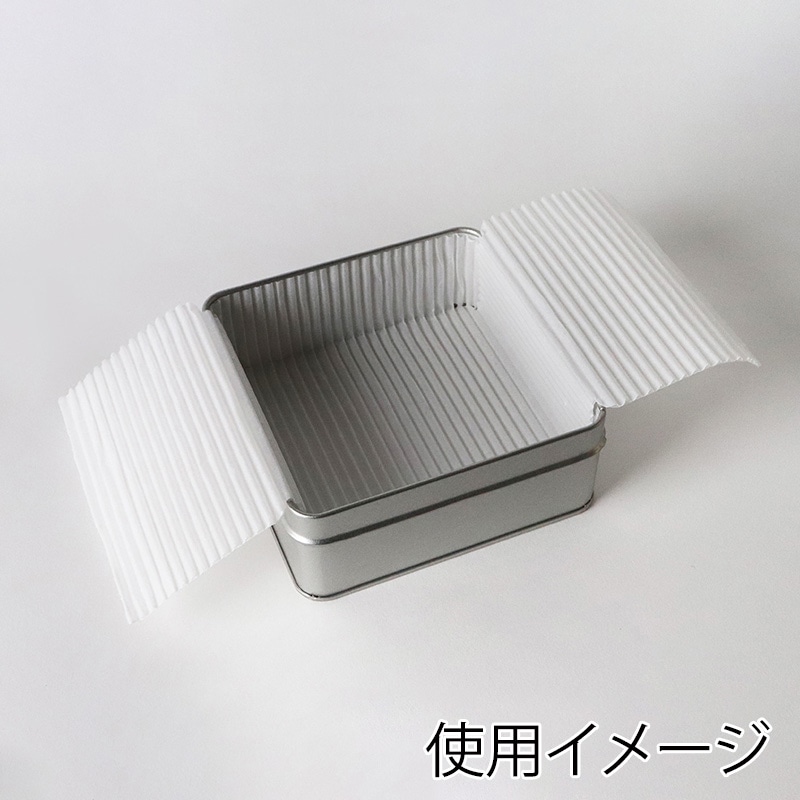 プレーン缶　角96L専用グラシン紙  98562 100枚/束（ご注文単位1束）【直送品】