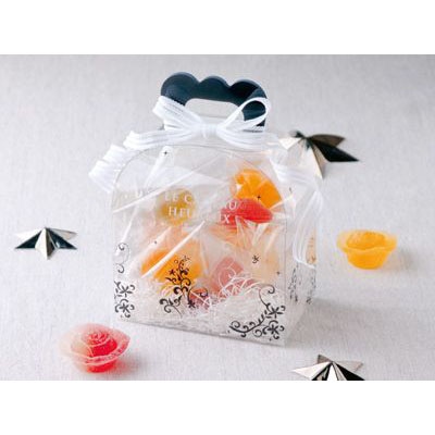 cotta 柄付きギフト箱 ギフトバッグ GB-100 シュシュ 69874 10個/セット(ご注文単位1セット)【直送品】