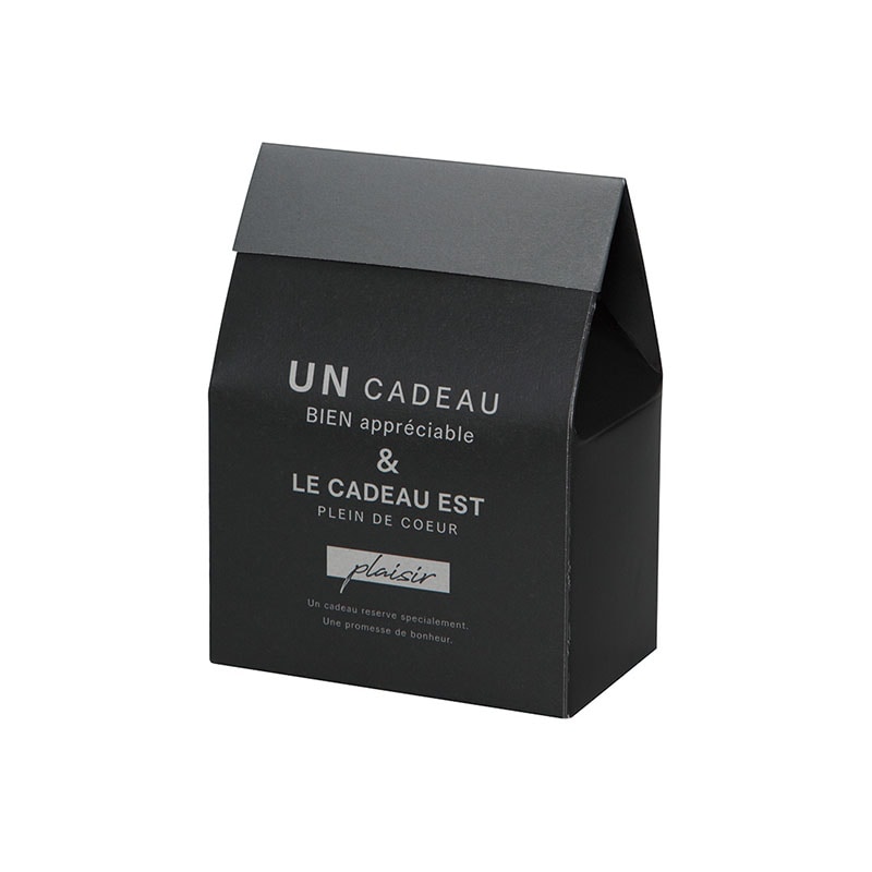 cotta 柄付きギフト箱 プレジールコフレ 95092 ブラック 5個/セット(ご注文単位1セット)【直送品】