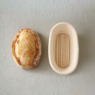 cotta パン発酵カゴ小判型 18.5cm 92004 1個（ご注文単位1個）【直送品】