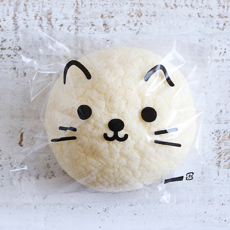 cotta 菓子パン袋 S 92820 ねこ 100枚/袋(ご注文単位1袋)【直送品】