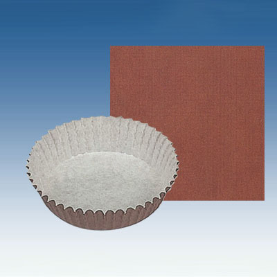 cotta ペットカップ丸型 75径 6165 茶ベタ 300枚/束(ご注文単位1束)【直送品】