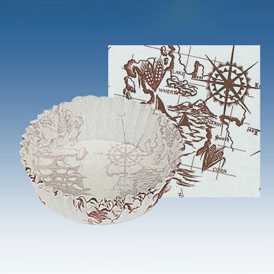 cotta ペットカップ丸型 90径 6183 帆船 300枚/束(ご注文単位1束)【直送品】