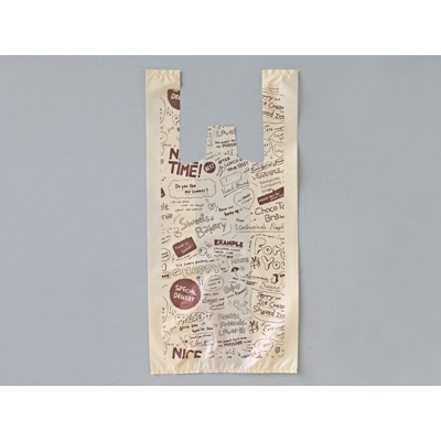 cotta レジバッグ No30 68351 ハンドレター 100枚/袋(ご注文単位30袋)【直送品】