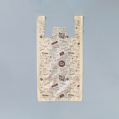 cotta レジバッグ No40 68353　ハンドレター 100枚/袋（ご注文単位10袋）【直送品】