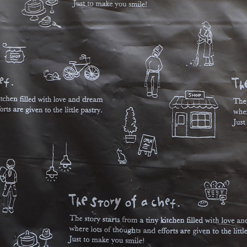 cotta 手提げポリ袋 TOバッグ L シェフストーリータウン 92323 100枚/束(ご注文単位1束)【直送品】