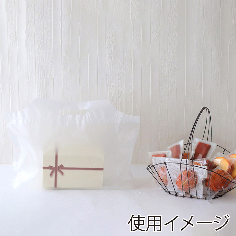 cotta 手提げポリ袋 TOバッグ SS シンプル無地 92781 100枚/束(ご注文単位1束)【直送品】