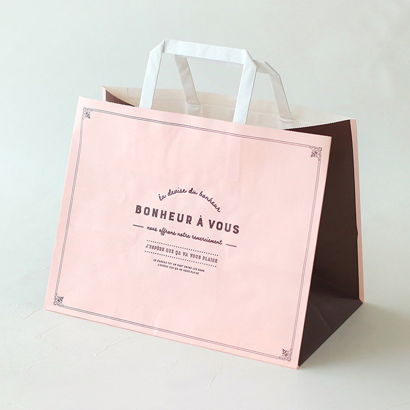 cotta ペーパーバッグ 280-1 ボヌール ピンク 95571 50枚/束