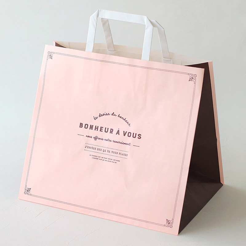 cotta ペーパーバッグ 300-1 ボヌール ピンク 95572 50枚/束