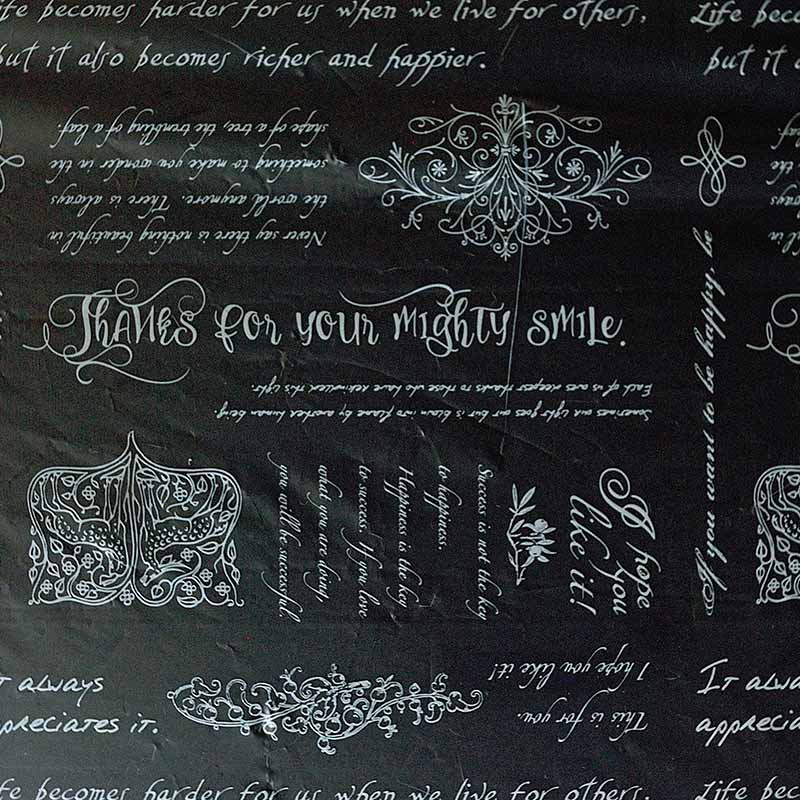 cotta 手提げポリ袋 TOバッグ L メッセージ 130707 100枚/束(ご注文単位1束)【直送品】