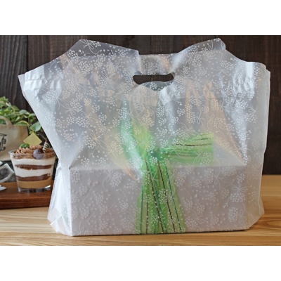 cotta 手提袋 中 1148 ブーケ柄 100枚/束(ご注文単位1束)【直送品】