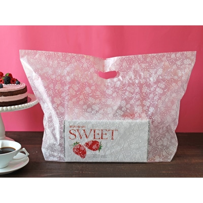 cotta 手提袋 大 1149 ブーケ柄 100枚/束(ご注文単位1束)【直送品】