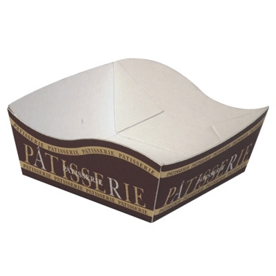 cotta トレー ペーパーココットW 6116 モカ 50枚/袋(ご注文単位1袋)【直送品】