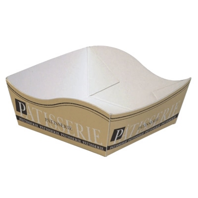 cotta トレー ペーパーココットW 6117 ベージュ 50枚/袋(ご注文単位1袋)【直送品】