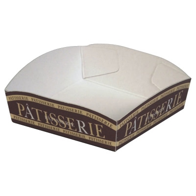 cotta トレー ペーパーココット 6118 モカ 50枚/袋(ご注文単位1袋)【直送品】