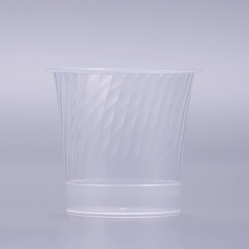 cotta デザートカップ PP71径-140ライン 59827 10個/袋(ご注文単位1袋)【直送品】