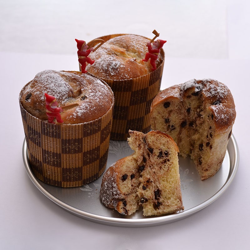 cotta ミニシフォンカップ PET蓋付 6093 茶ブロック 50枚/束(ご注文単位1束)【直送品】