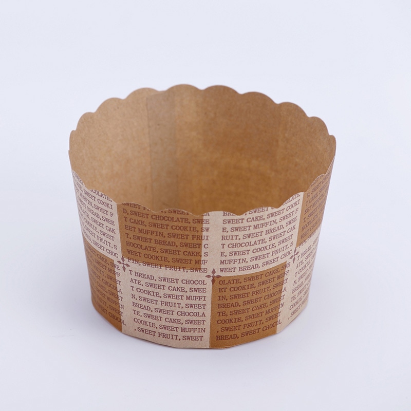 cotta ベーキングカップ　M561  110　格子茶 100束/束（ご注文単位1束）【直送品】