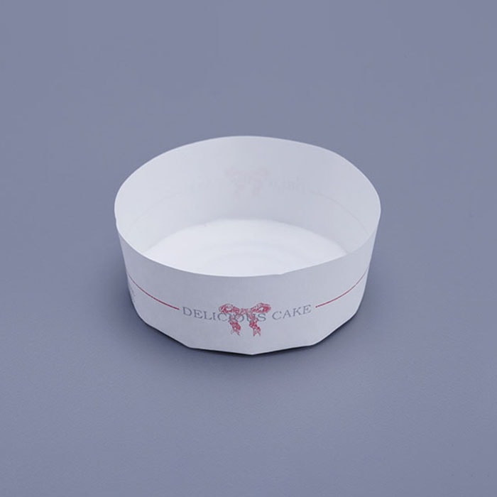 cotta チーズケーキカップ M500 50845 リボン 100枚/束(ご注文単位1束)【直送品】